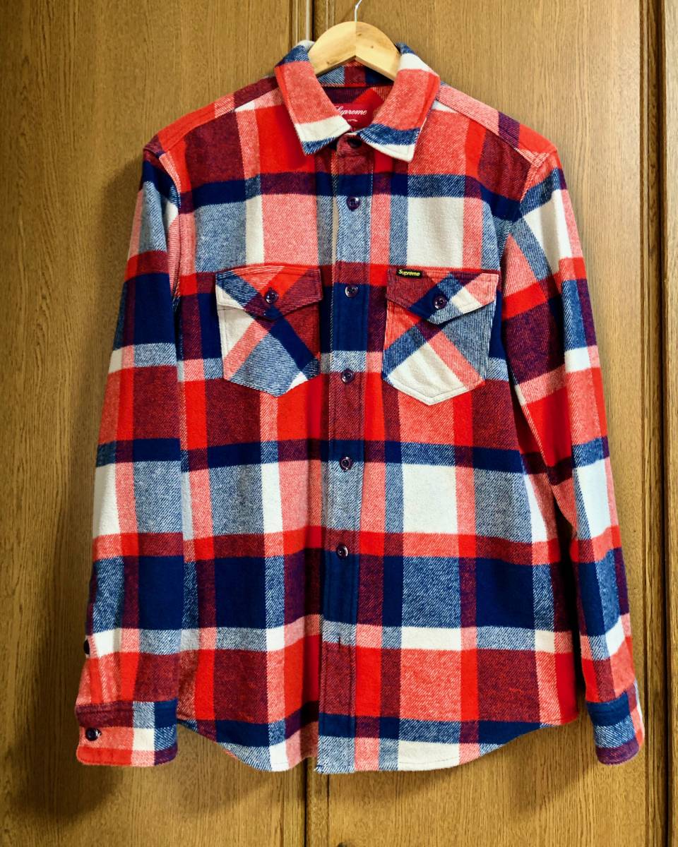 Supreme シュプリーム Heavyweight Plaid Flannel Shirt M 2010AW ヘビーウェイト フランネルシャツ