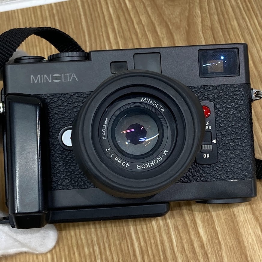 MINOLTA CLE レンズ付き-