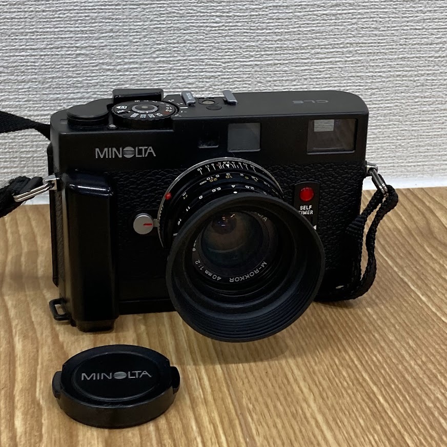 MINOLTA CLE レンズ付き-