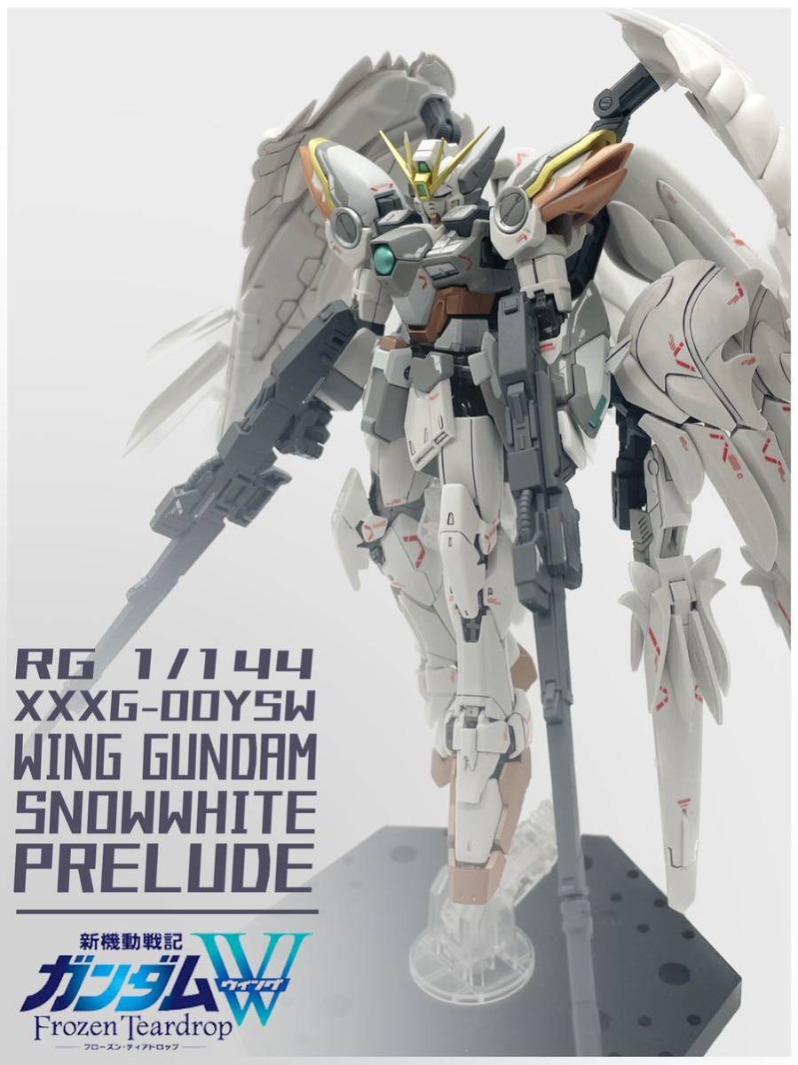 Yahoo!オークション - RG 1/144 XXXG-00YSWウイングガンダム Yahoo!オークション - RG 1/144 XXXG-00YSWウイングガンダム