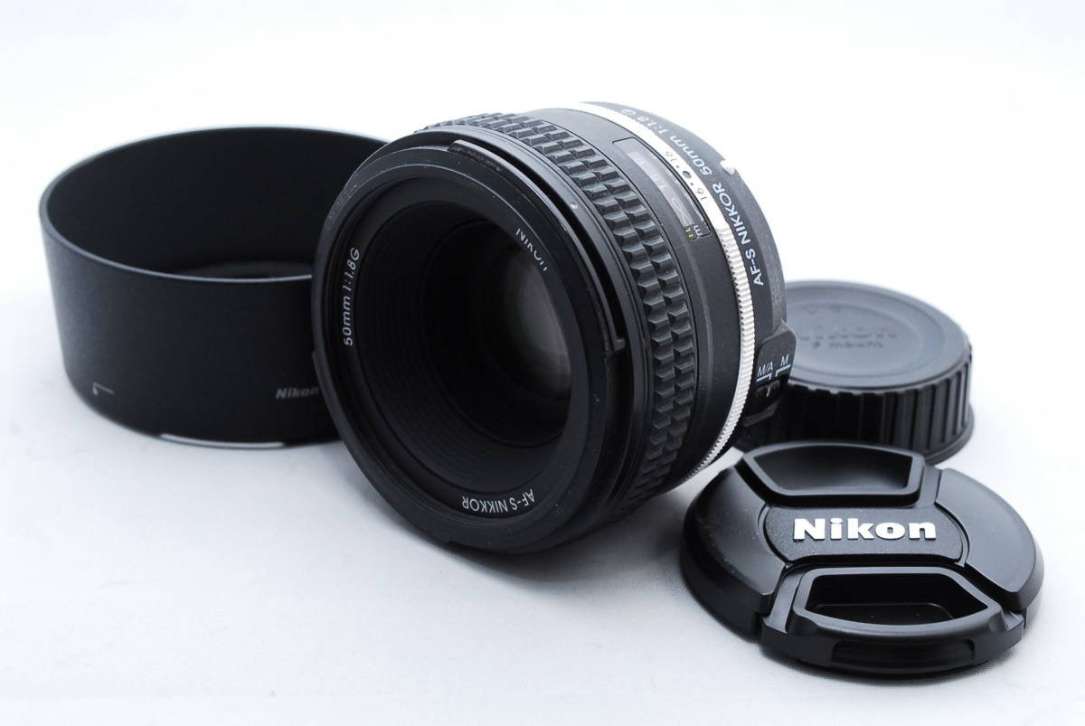中古 良品】 Nikon 単焦点レンズ AF-S NIKKOR 50mm f/1.8G フルサイズ 