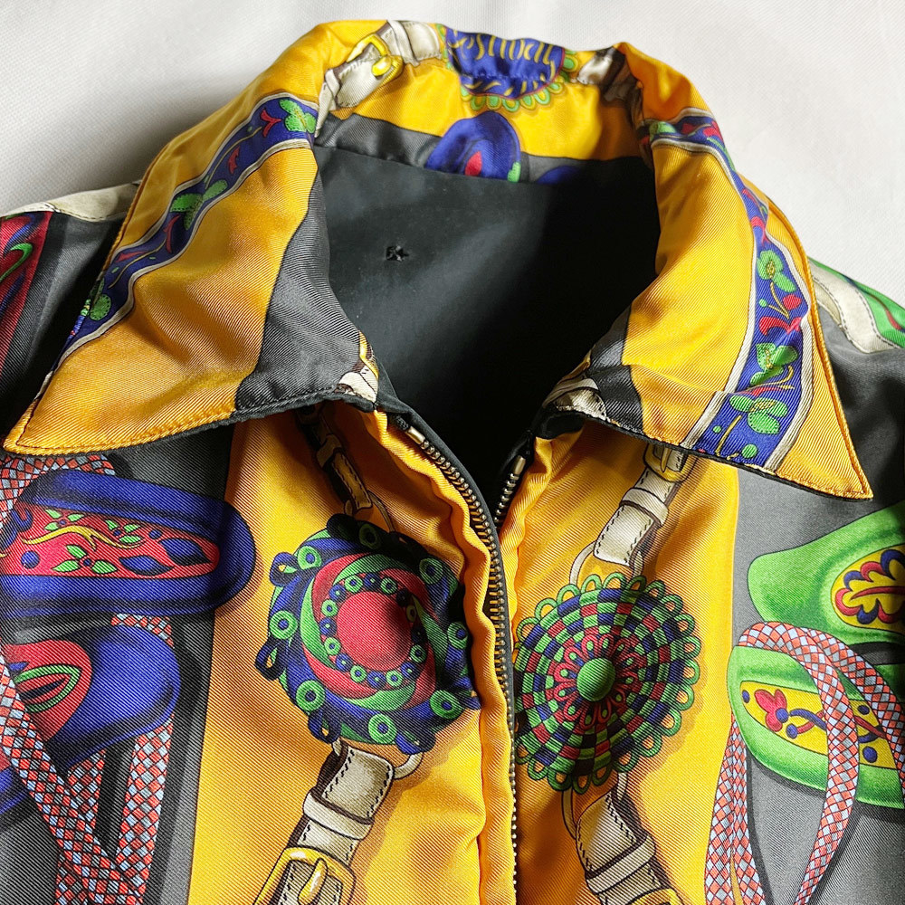 定価40万超! 90's HERMES リバーシブル ブルゾン ジャケット JACKET ...