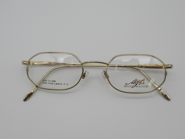 ☆ MEZLE MANUFAKTUR MOD 7548 003 49口19 140 メガネ 直輸入品 ドイツ製 メタル 新品未使用品 ☆