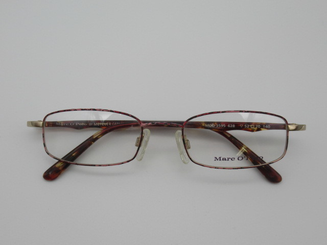 ☆Marc O’ Polo by METZLER MOD 3595 628 52口20-140 新品未使用品 メガネ ドイツ製 マルコポーロ 輸入品☆