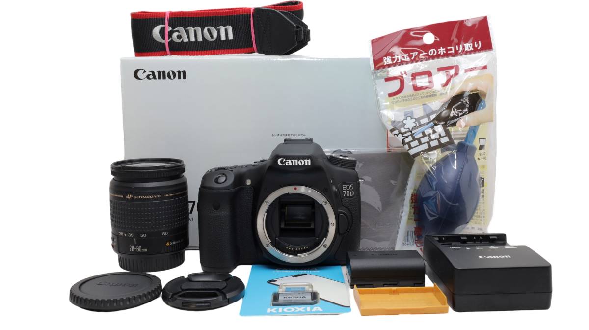 新到着 ❤️届いてすぐに使える❤️Canon EOS 70D❤️高画質・自撮りOK