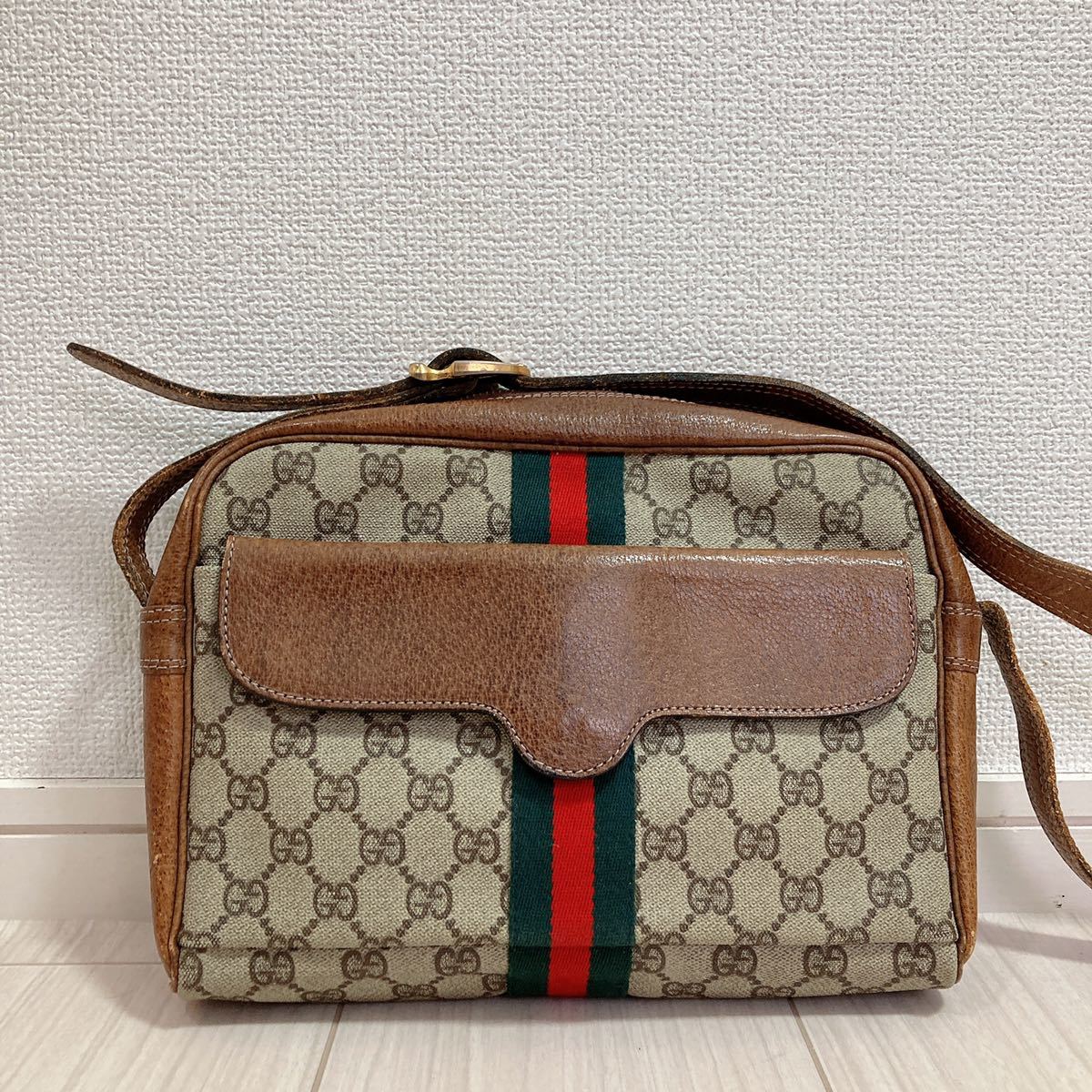 GUCCI グッチ オールドグッチ シェリーライン メンズ レディース