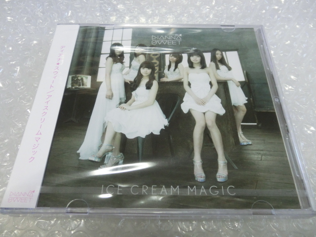 ★新品即決 DIANNA☆SWEET ICE CREAM MAGIC 初回限定盤 CD＋DVD(ライブ、メイキング映像) 若葉愛 愛知県 名古屋市 ローカル アイドル_画像1