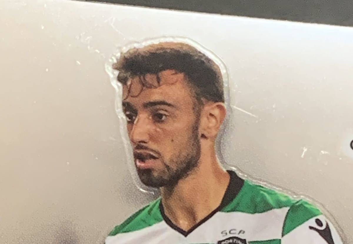 2017-18 Topps Chrome UEFA Champions League Bruno Fernandes 66 Sporting ブルーノフェルナンデス　スポルティング_画像3