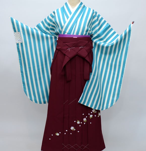 特価ブランド 縫製と袴は海外 着物生地は日本製 ANEN ジュニア用へ直し