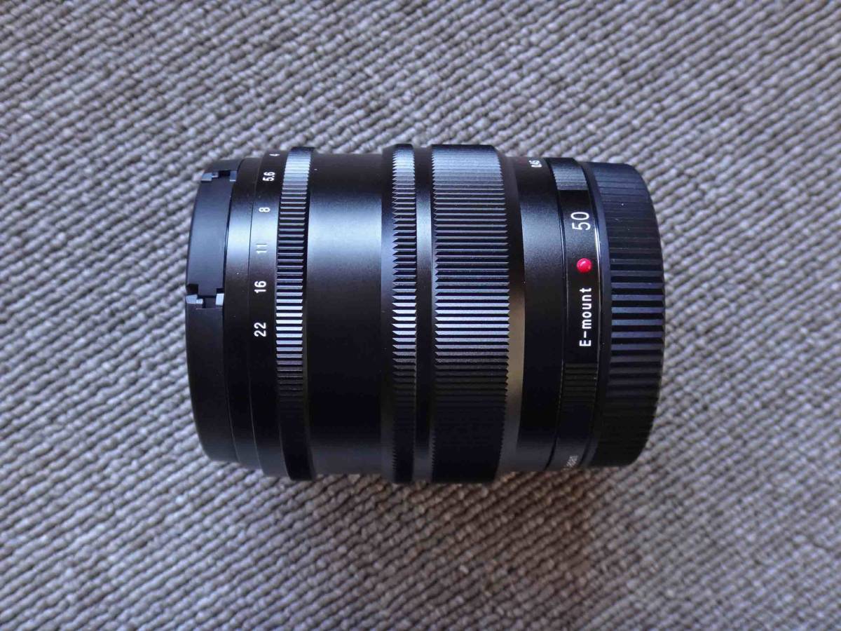 Voigtlanderフォクトレンダー NOKTON 50mm F1.2 Aspherical SE E-Mount ほぼ新品 フォクトレンダー NOKTON 50mm F1.2 Aspherical SE