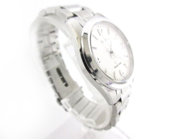 Grand Seiko グランド セイコー GS 8J55-0010 白 文字盤 SS クォーツ QZ メンズ 腕時計 電池新品_画像3
