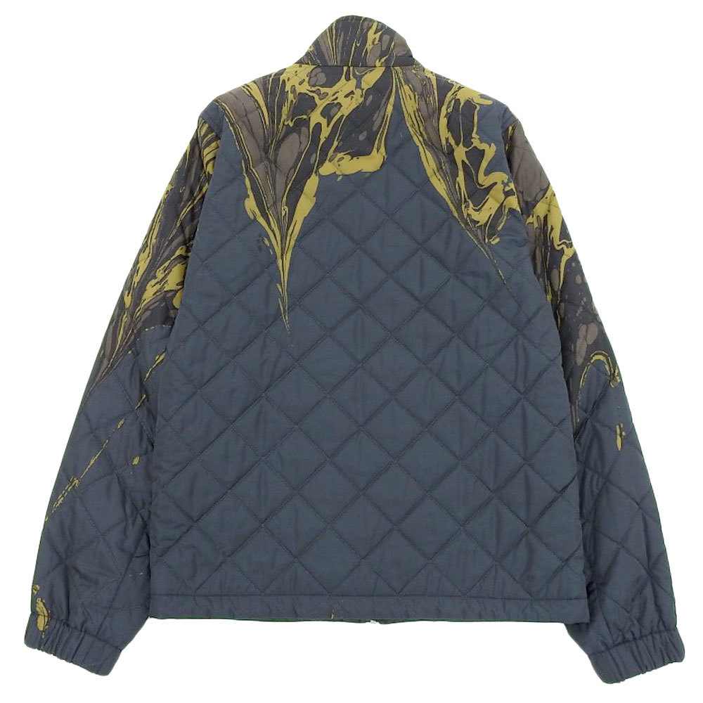 美品 Dries Van Noten ドリスヴァンノッテン マーブルプリント