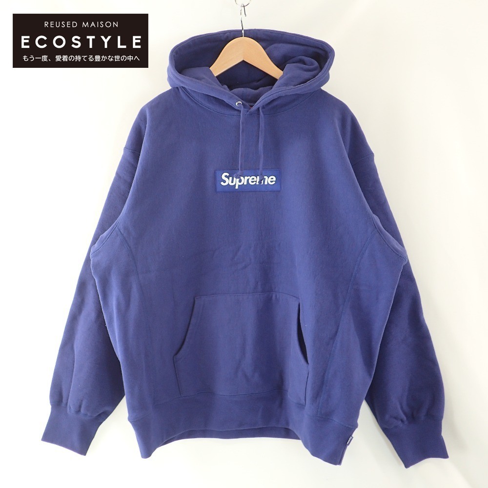 美品/国内正規/21FW Supreme シュプリーム ボックスロゴ プルオーバー