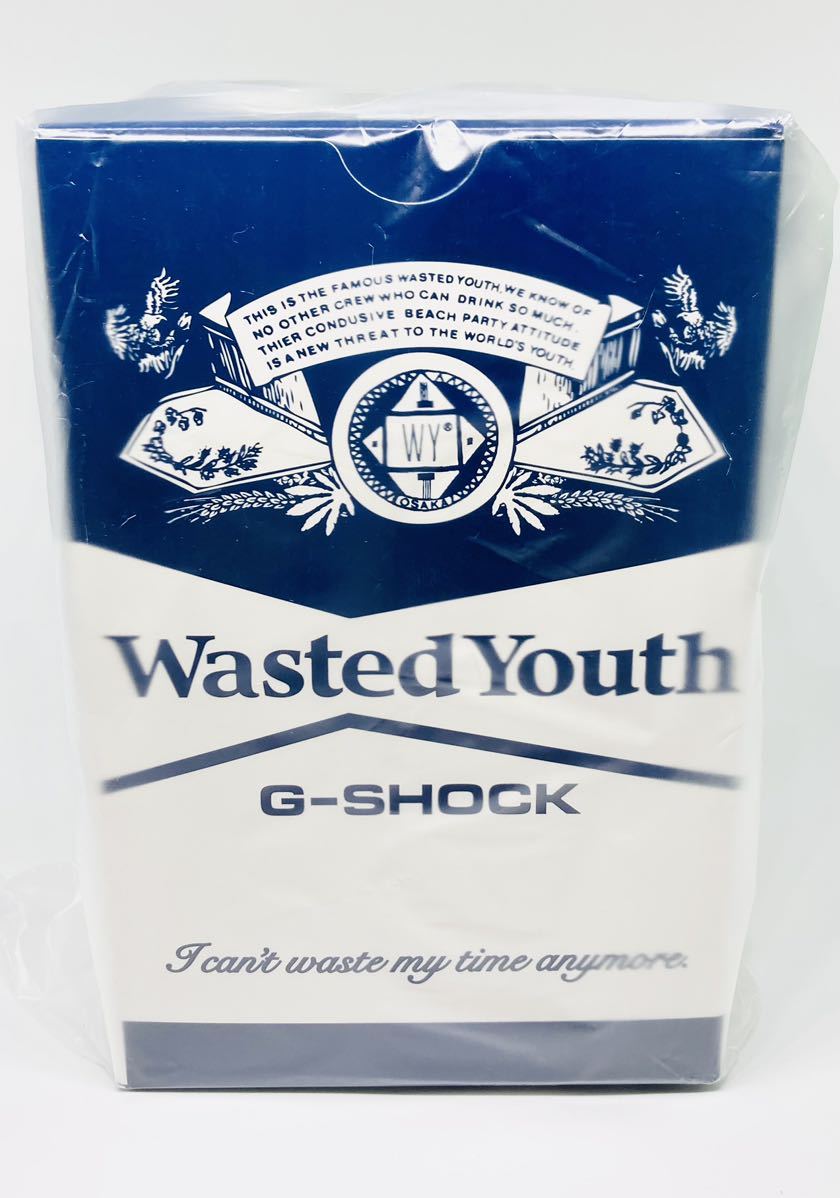 即決 新品未開封 Wasted Youth x G-SHOCK コラボレーションモデル DW-5900WY-2JR ビール缶 スペシャルパッケージ VERDY ヴェルディ_画像5