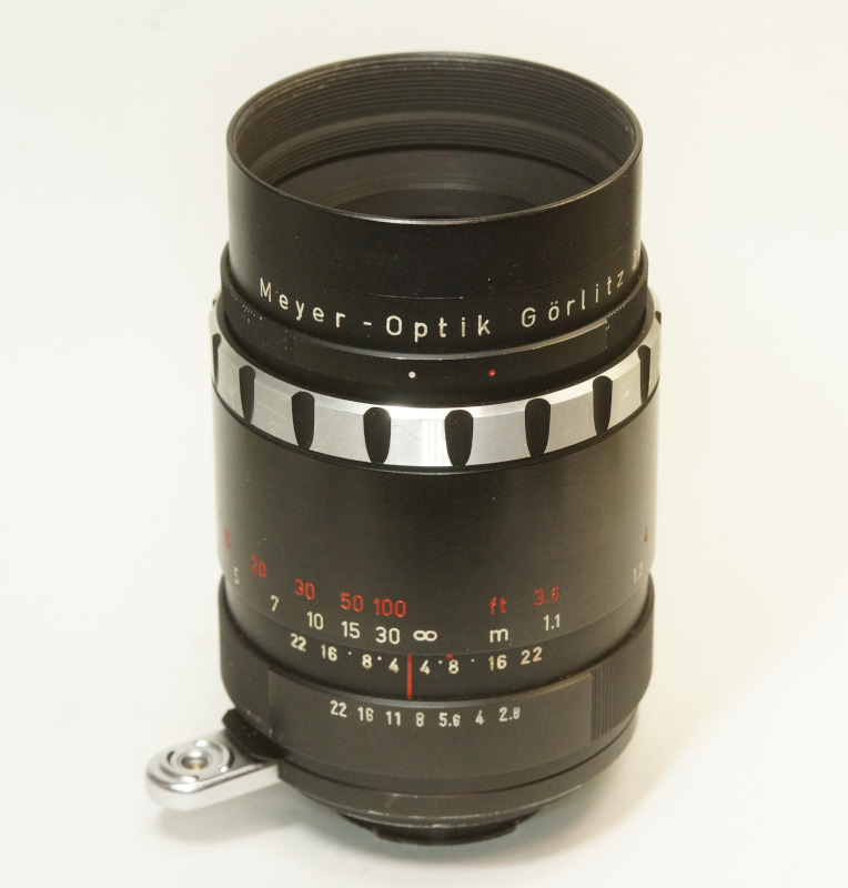 ドイツ製 Meyer-Optik Trioplan N 2.8/100 Exakta 9N-967 付属品一式