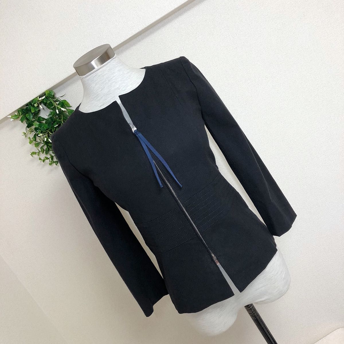 【未使用】ハロッズ Harrodsノーカラージャケット(サイズ1)
