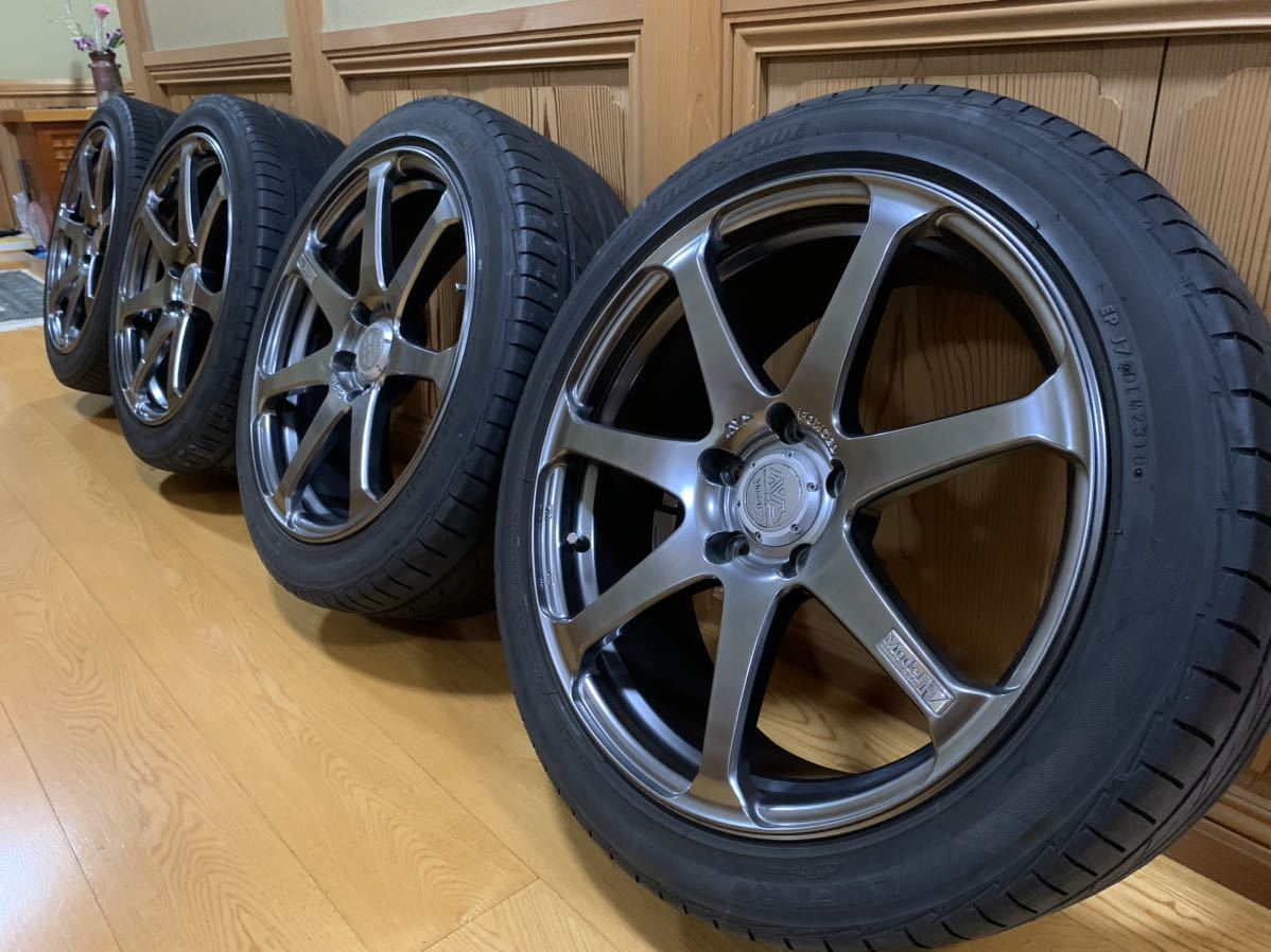 美品鍛造ヨコハマAVSモデルF7ノアヴォクシーステップワゴンセレナBBS