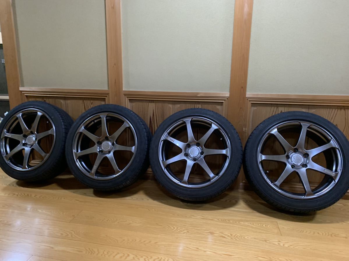 美品鍛造ヨコハマAVSモデルF7ノアヴォクシーステップワゴンセレナBBS