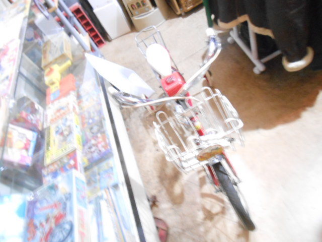 昭和レトロ　ポップ　７０年代　未使用　SUUKI　スズキ　子供自転車　１６インチ　店舗飾り　レストア用　雑貨　ビンテージ_画像6