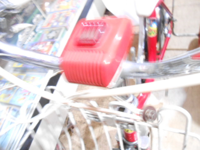 昭和レトロ　ポップ　７０年代　未使用　SUUKI　スズキ　子供自転車　１６インチ　店舗飾り　レストア用　雑貨　ビンテージ_画像7