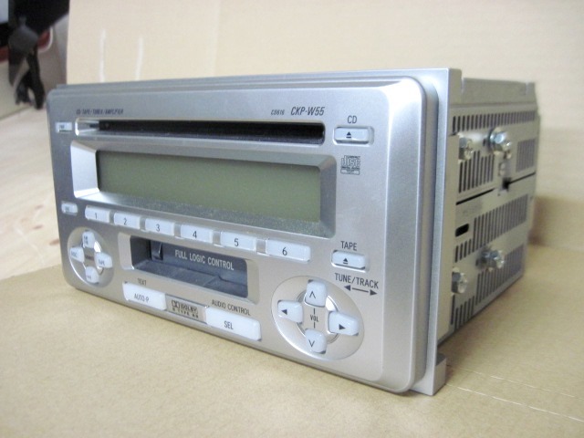 b3885 CD& кассетная дека CD ресивер Toyota оригинальная опция FH-M8007ZT CKP-W55 Pioneer 2DIN широкий широкий б/у 