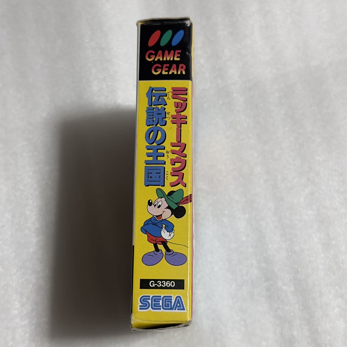 GG Mickey Mouse legend. kingdom Game Gear 