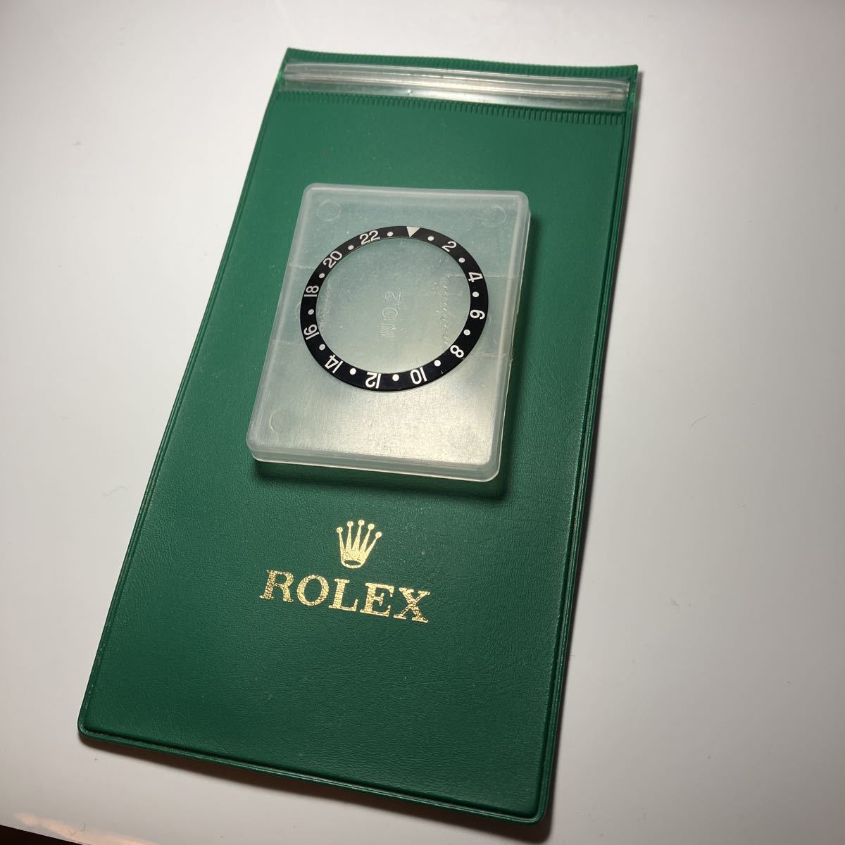 ロレックス GMTマスター純正ベゼルインサート REF16710/16700 美品 ...