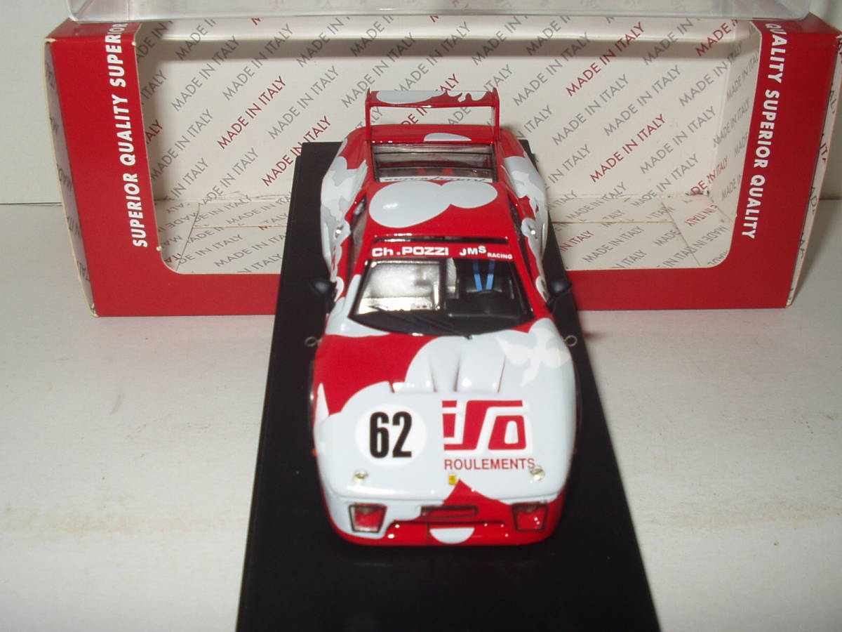 Best Made in Italy Ferrari 512 BB LM #62 1979 LeMans / イタリア製ベストモデル 1979ルマン フェラーリ 512 BB LM ( 1:43 )_画像6