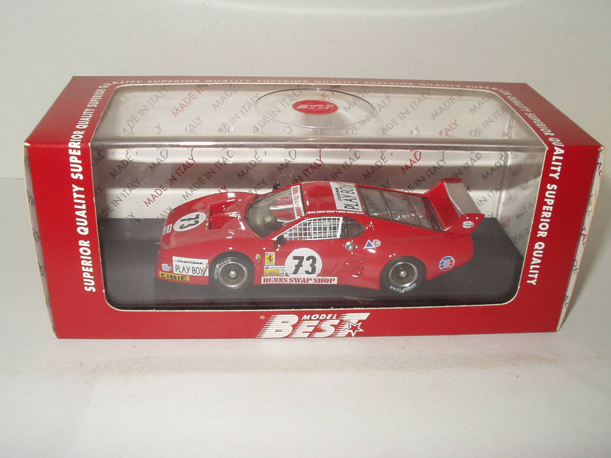 Best Made in Italy Ferrari 512 BB LM #73 1982 LeMans / イタリア製ベストモデル 1982ルマン フェラーリ 512 BB LM ( 1:43 )_画像1