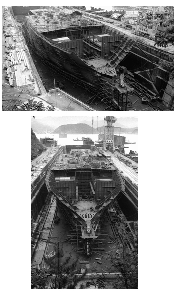 飯野海運タンカー 真邦丸 建造工程写真 2(昭和37年)20枚の画像5