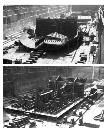 飯野海運タンカー 真邦丸 建造工程写真 1(昭和37年)20枚の画像7