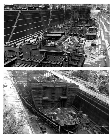 飯野海運タンカー 真邦丸 建造工程写真 1(昭和37年)20枚の画像9