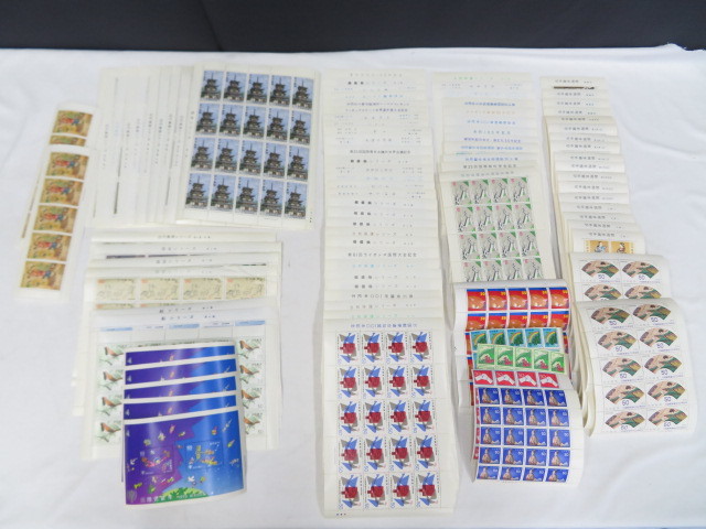 1A052◎日本郵便 NIPPON 近代美術シリーズ/切手趣味週間/記念切手など 切手 計1520枚 額面 7600円分◎未使用品の画像1