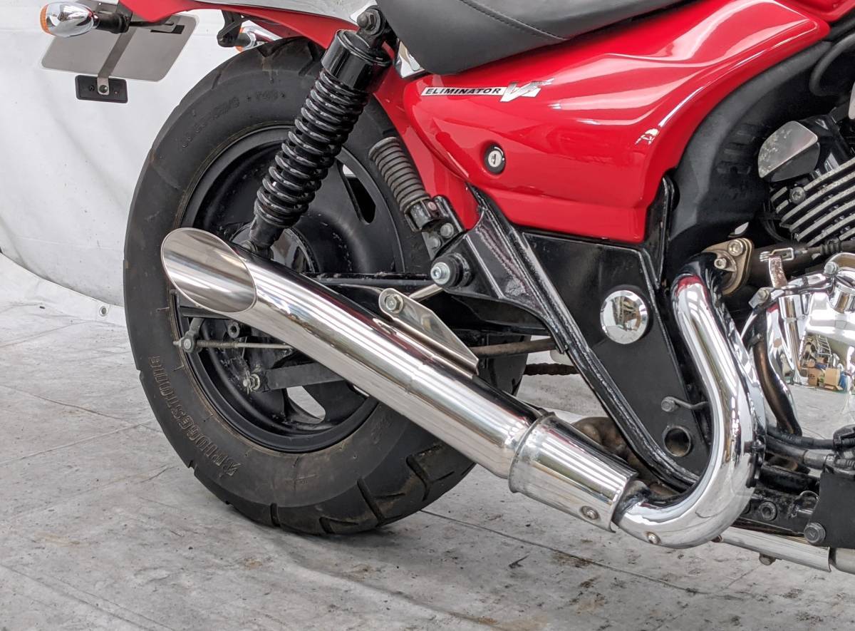 エリミネーター250V ウイルズウィンドラックマフラー-
