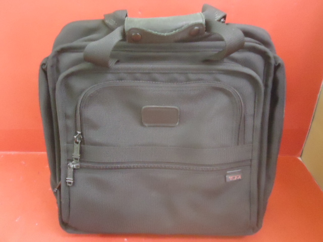X3851-182![ postage undecided * approximately 100-120]TUMI Tumi suitcase Carry case trunk with strap . business trip commuting 