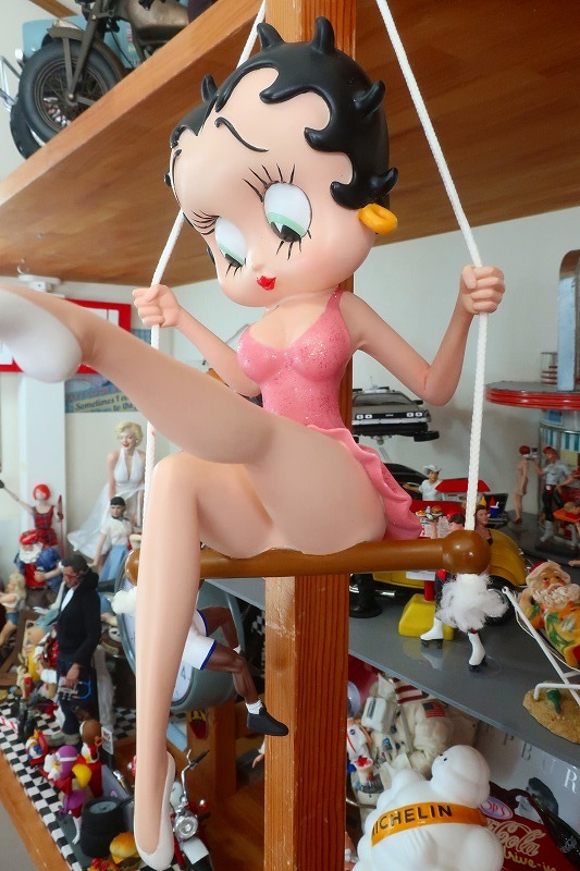 爆レア★絶版★ベティちゃん Betty Boop 空中ブランコ ノーパンVer._画像4