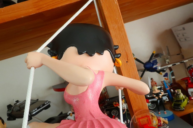 爆レア★絶版★ベティちゃん Betty Boop 空中ブランコ ノーパンVer._画像6