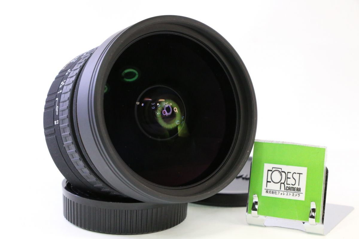 【同梱歓迎】【動作保証・点検済】 極上品■SIGMA 8mm F3.5 EX DG FISHEYE ニコン■4967