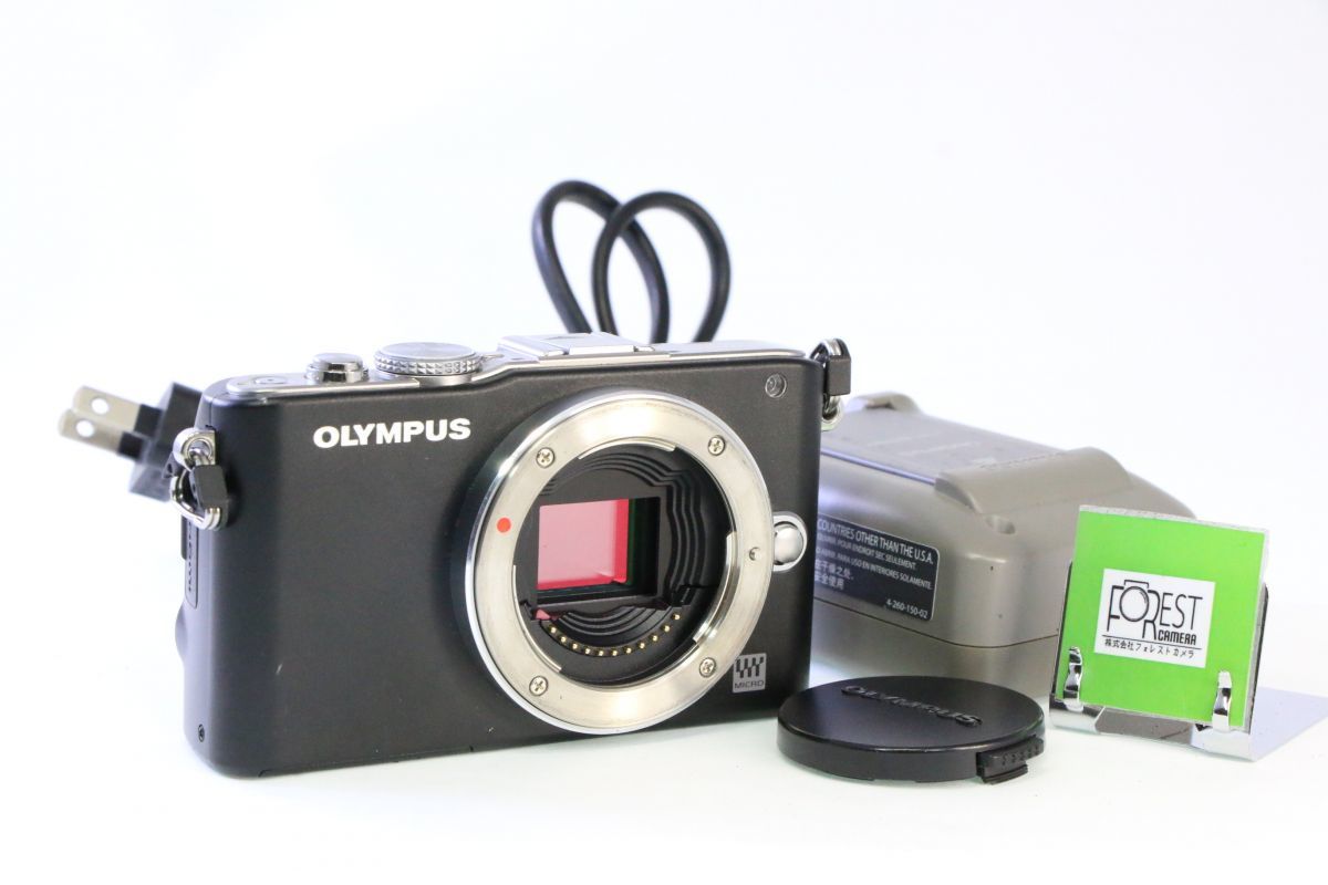 【同梱歓迎】実用■Olympus Pen Lite E-PL3 ボディ■バッテリー付き・チャージャーなし・手ブレ動作■10157_画像1