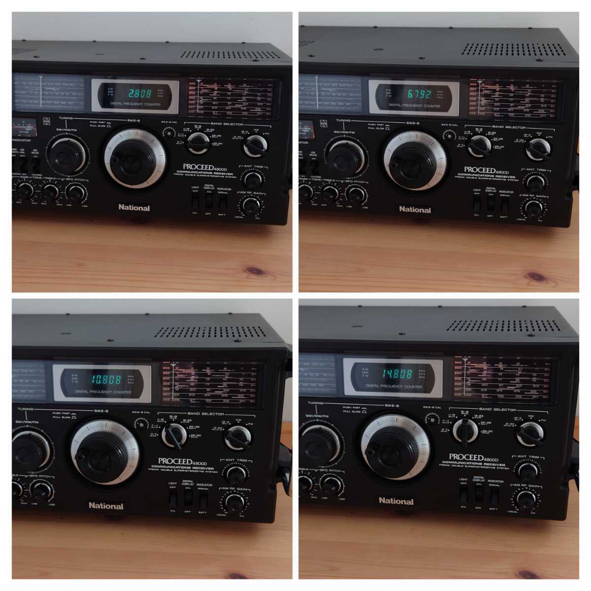 小物などお買い得な福袋 希少品 National PROCEED RJX-4800D ラジオ