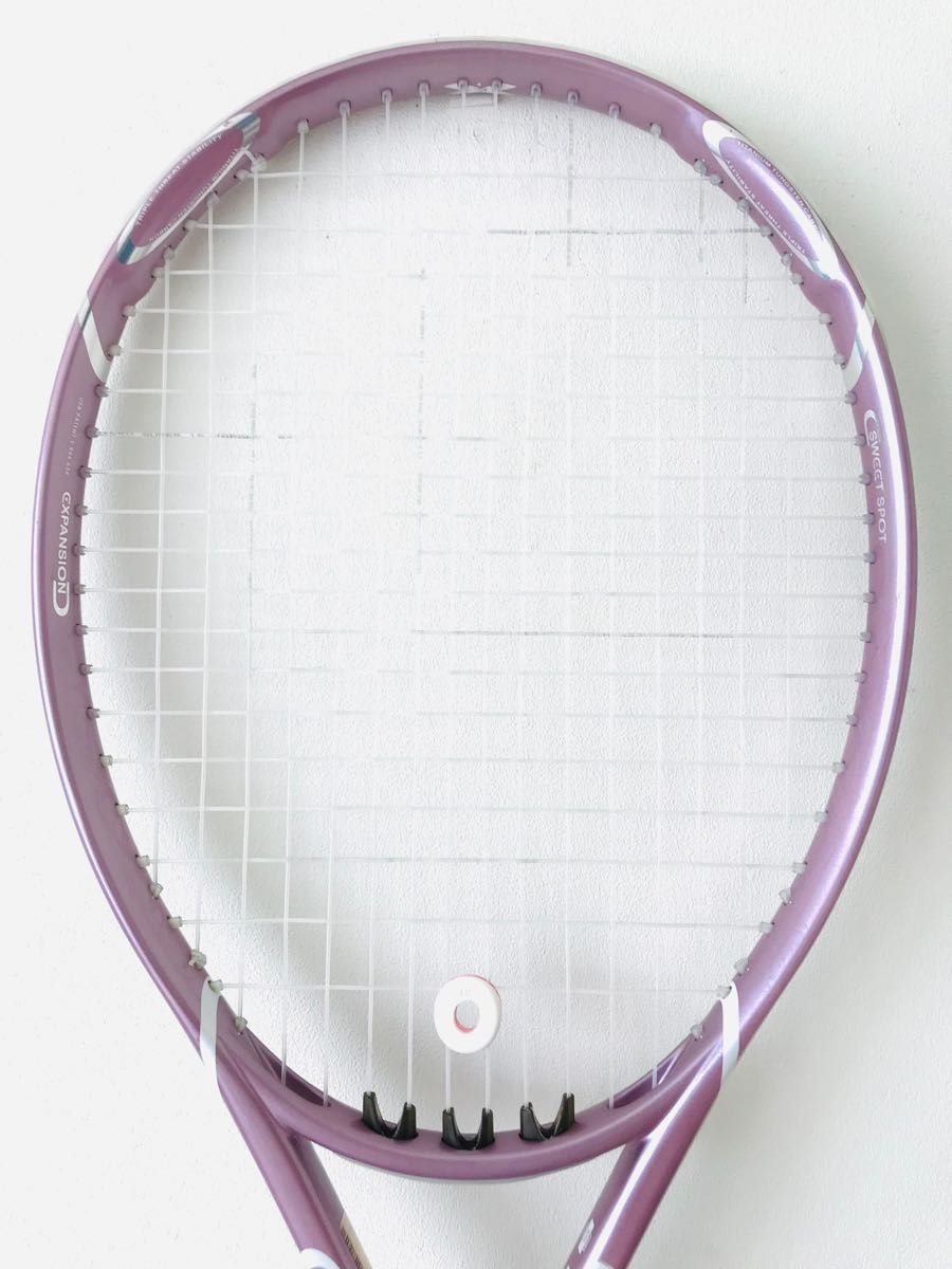 【新品同様】プリンス『O3ハイブリッドシエラ』テニスラケット／G1／軽量／ピンク