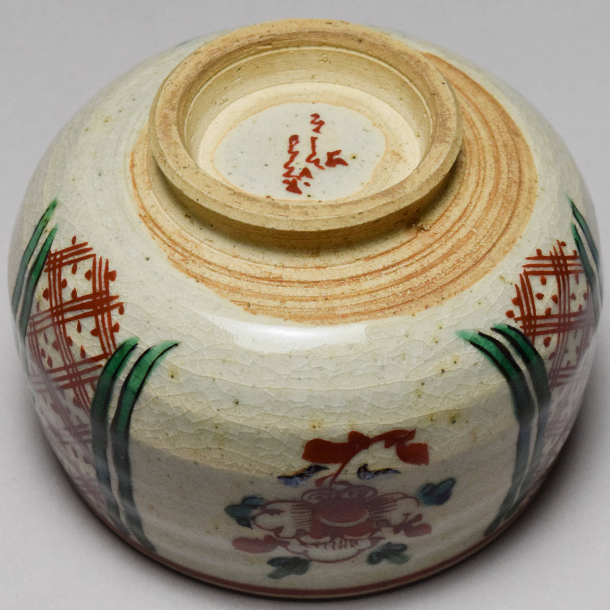 渋草窯 渋草柳三 赤絵花文 野点碗 ◆共箱 茶道具 渋草焼 野点茶碗 小服茶碗 抹茶碗 渋草窯 渋草柳三 赤絵花文 野点碗 ◆共箱 茶道具 渋草焼 野点茶碗 小服茶碗 抹茶碗