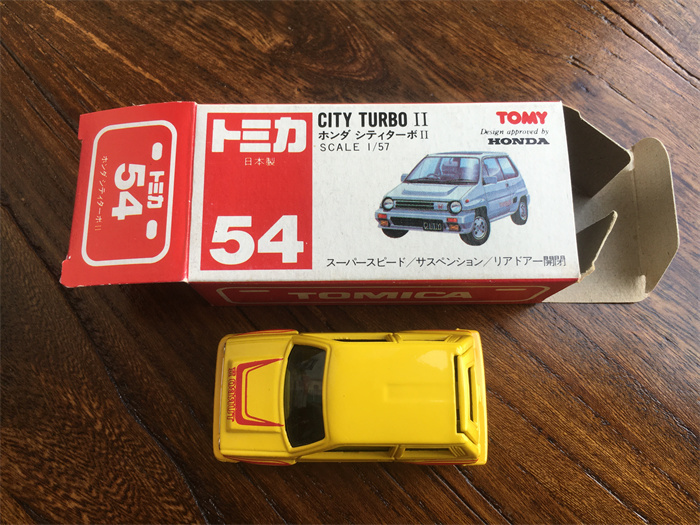 ブティック トミカ ホンダ シティ ターボ 日本製 - ミニカー