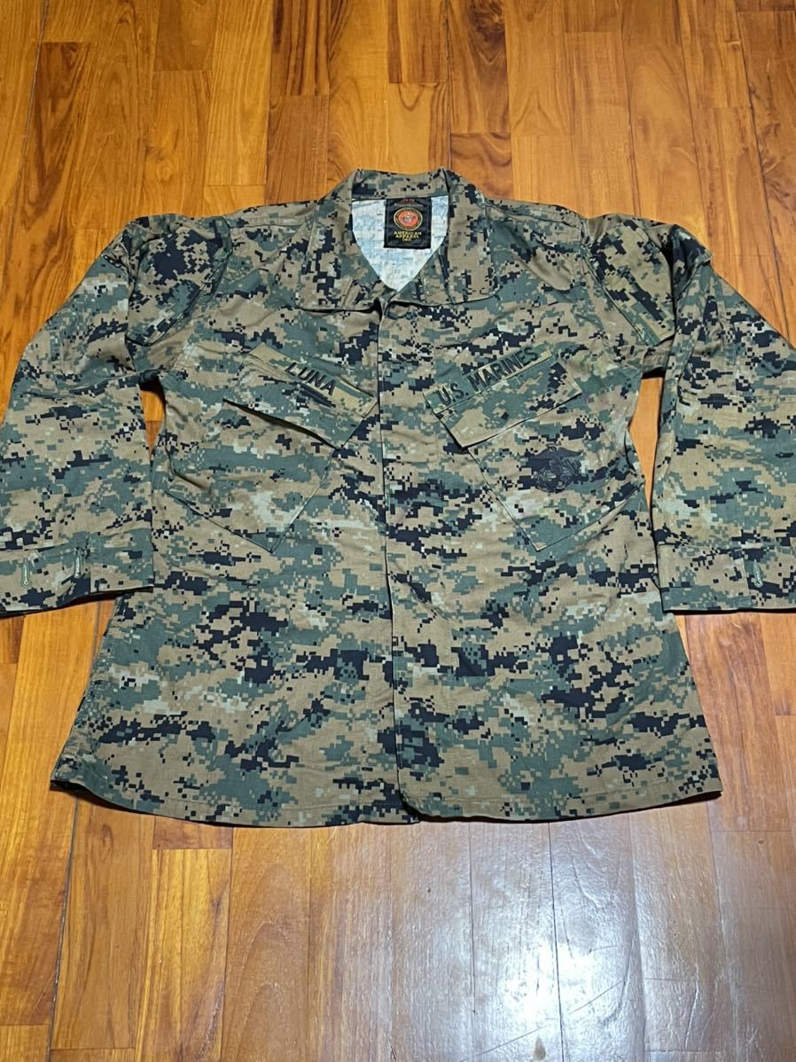 米軍放出品　未使用　ＵＳＭＣ　ＭＡＲＰＡＴ　ＷＯＯＤＬＡＮＤ　ジャケット② ３２Ｘ-Ｓｈｏｒｔ_画像1