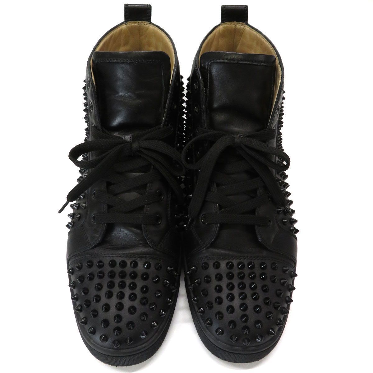 クリスチャンルブタン LOUIS FLAT CALF SPIKES ルイス ハイカット