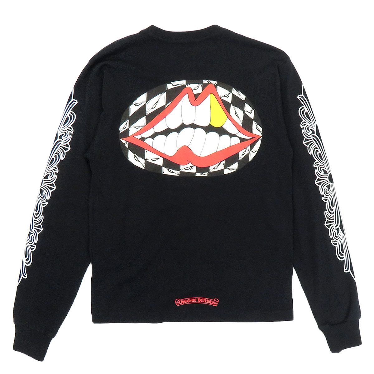 クロムハーツ マッティボーイ チョンパー プリント ロング Tシャツ
