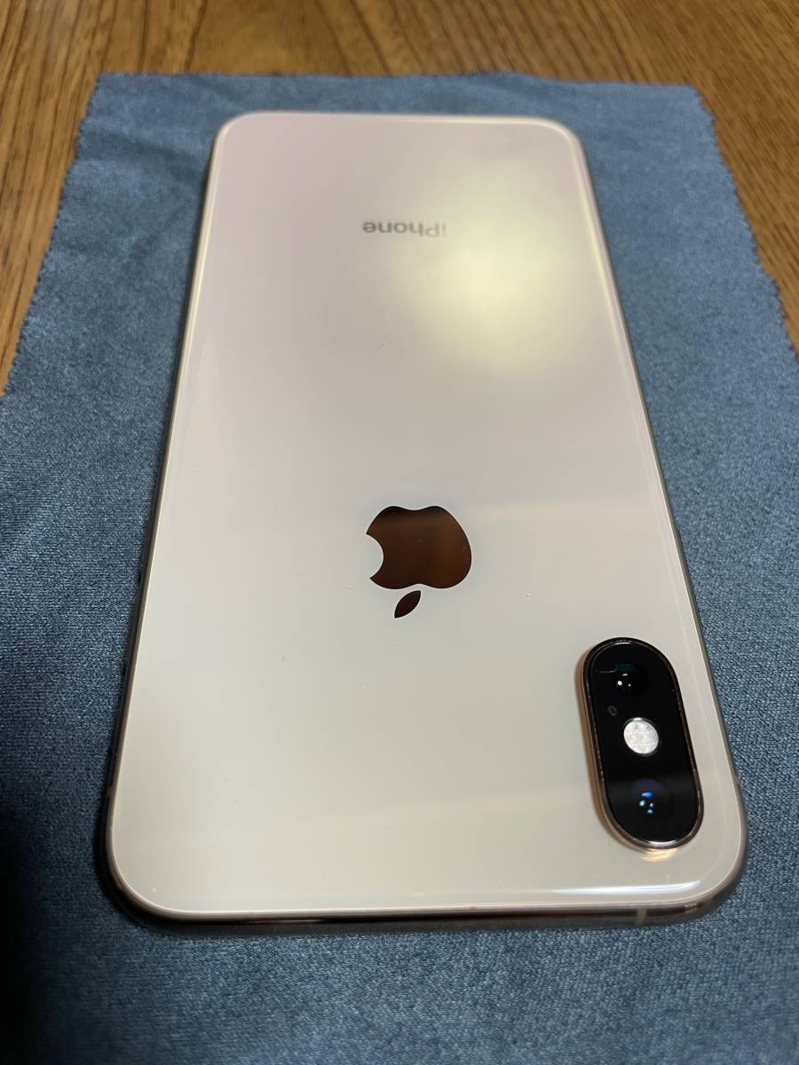 美品 iPhone XS 256GB ゴールド バッテリー87%-