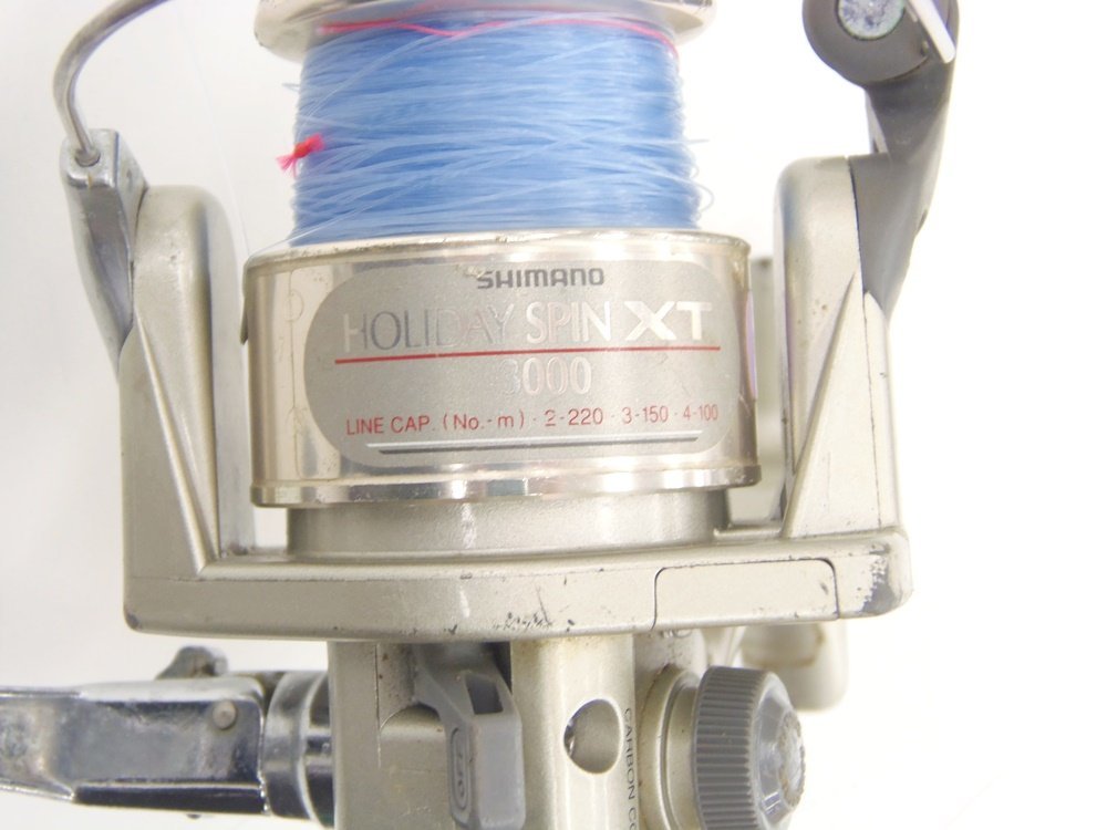 ○ SHIMANO シマノ HOLIDAY SPIN XT 3000 リール 中古品_画像2