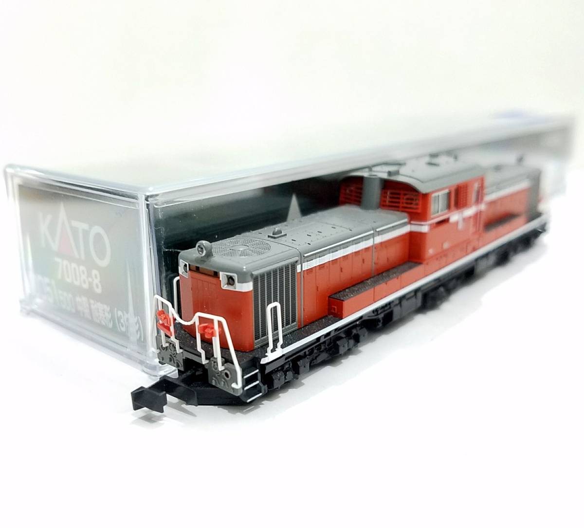 新品同様品 KATO 7008-8 DD51 500 中期 耐寒形(3灯形) 国鉄 ディーゼル機関車 鉄道模型 Nゲージ 動力車 カトー N-GAUGE_画像8