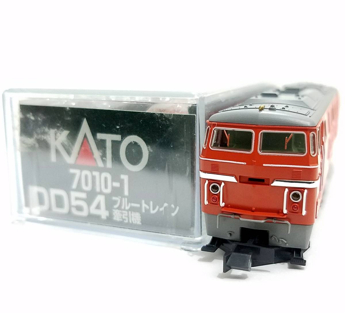 新品同様品 KATO 7010-1 DD54 ブルートレイン牽引機(M) 出雲 ディーゼル機関車 鉄道模型 Nゲージ 動力車(M車) カトー N-GAUGE_画像7
